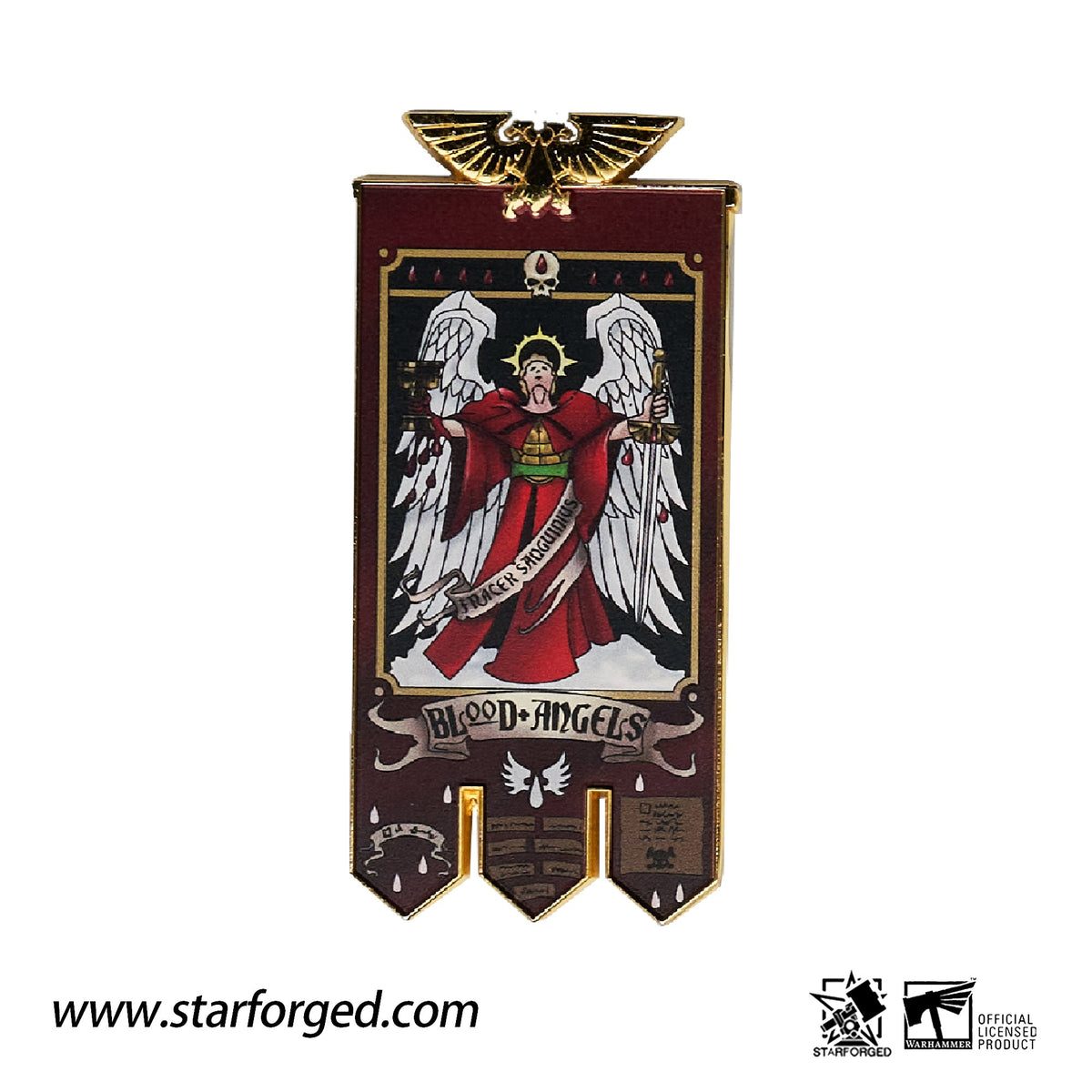 Starforged: Blood Angels Chapter Banner Magnet