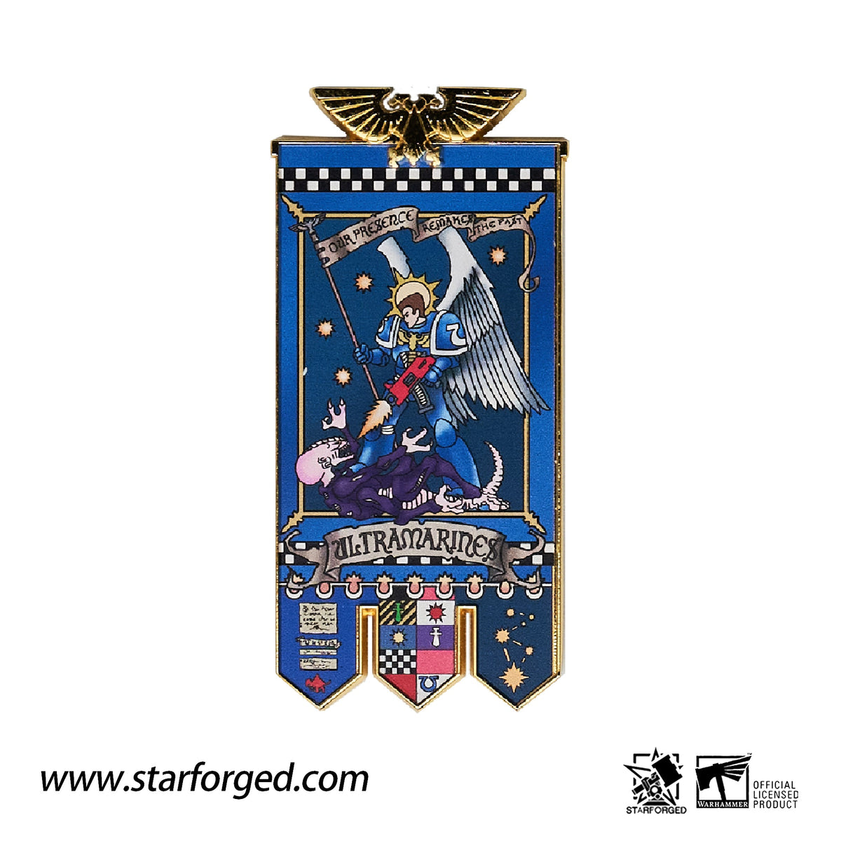 Starforged: Ultramarines Chapter Banner Magnet