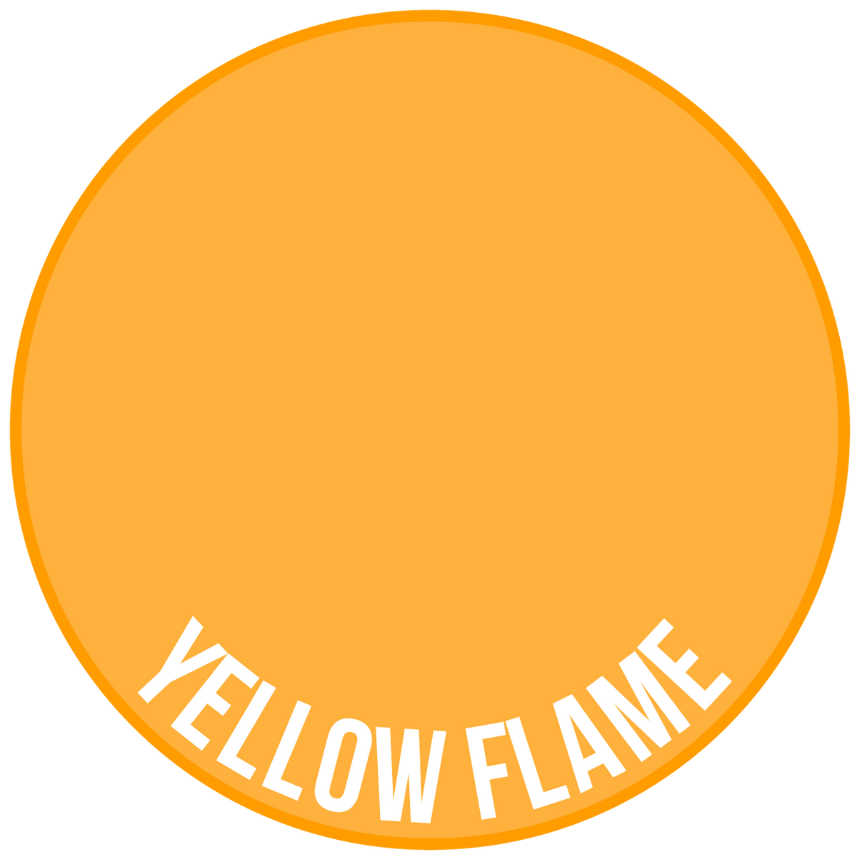 Yellow Flame - Two Thin Coats Wave 1