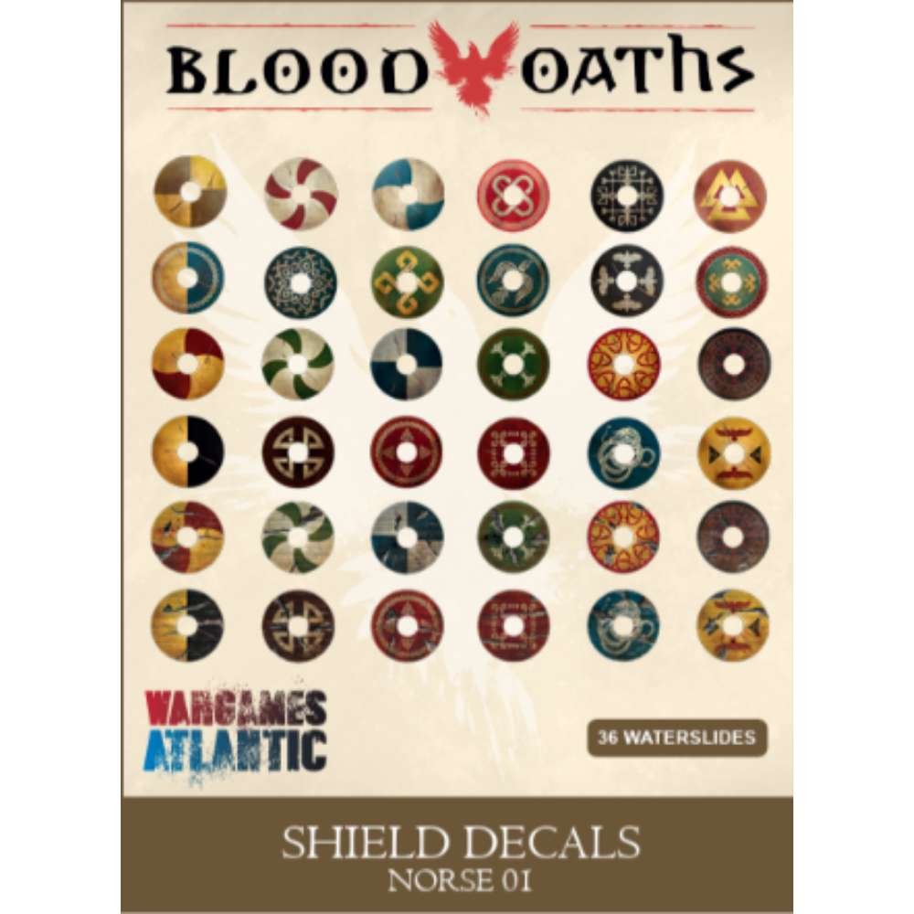 Shield Decals: Norse 01 — official supplier image 1