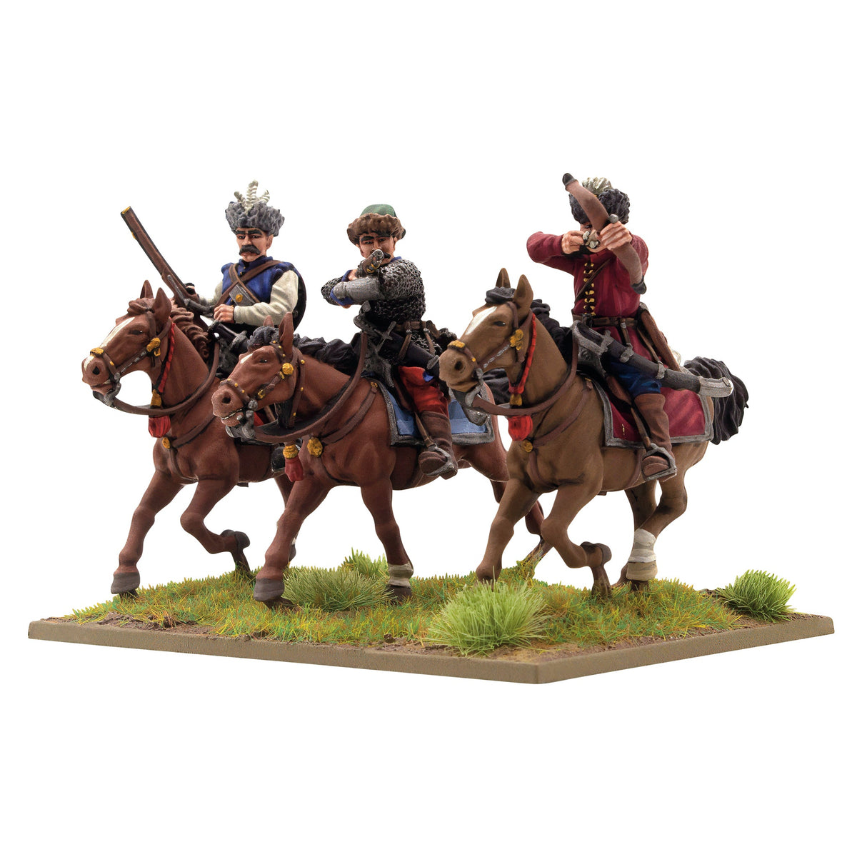 Polish-Lithuanian levy cavalry with muskets