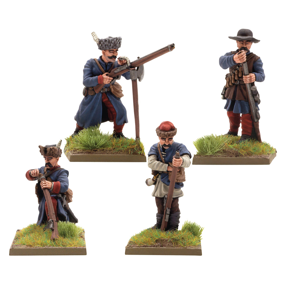 Polish-Lithuanian Commonwealth later infantry with muskets reloading
