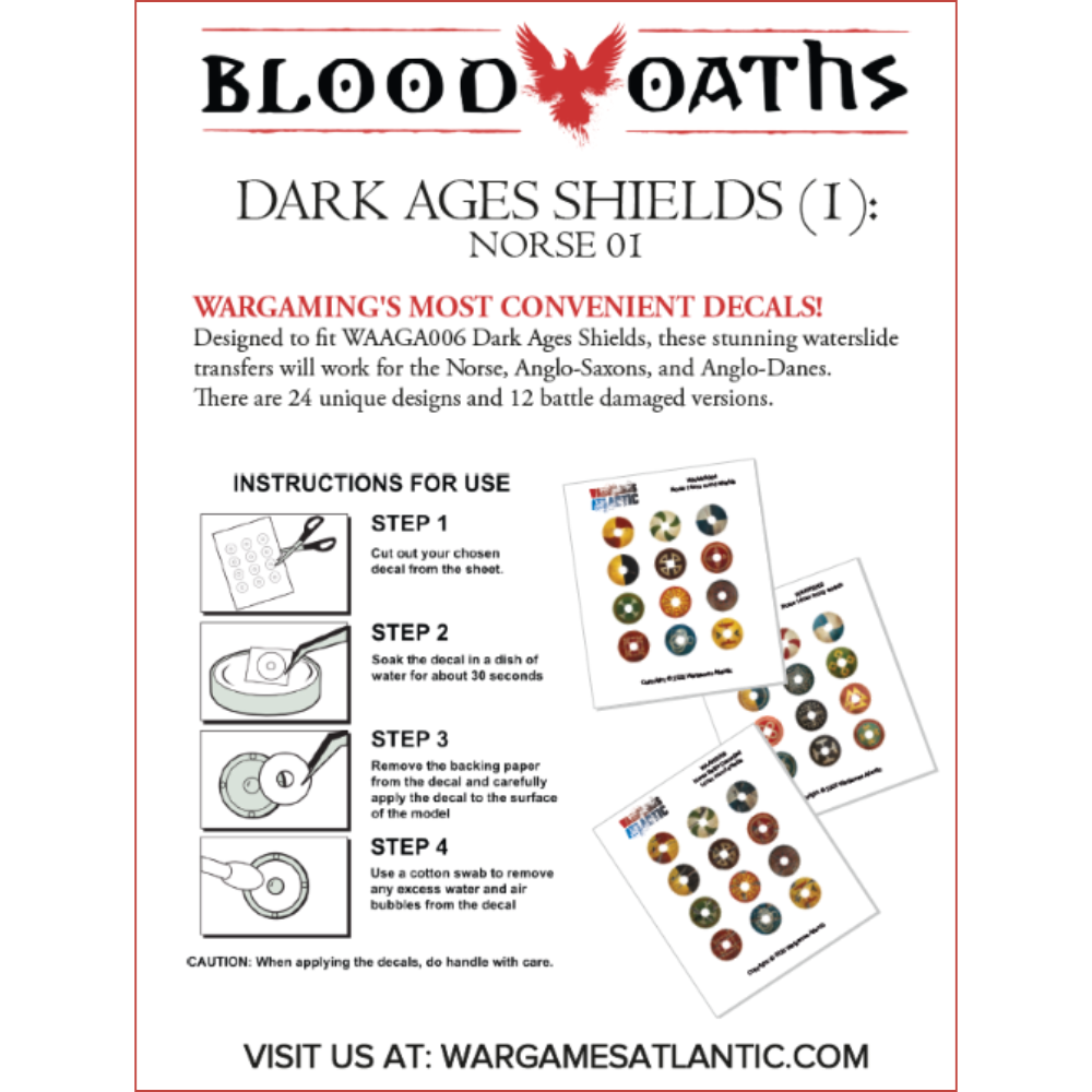 Shield Decals: Norse 01 — official supplier image 2