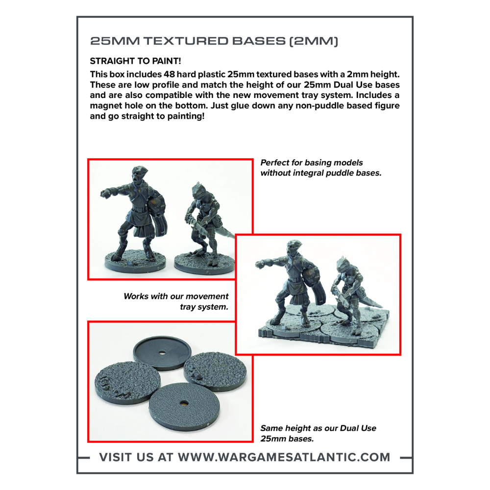 25MM Texture Bases (2MM) — official supplier image 2