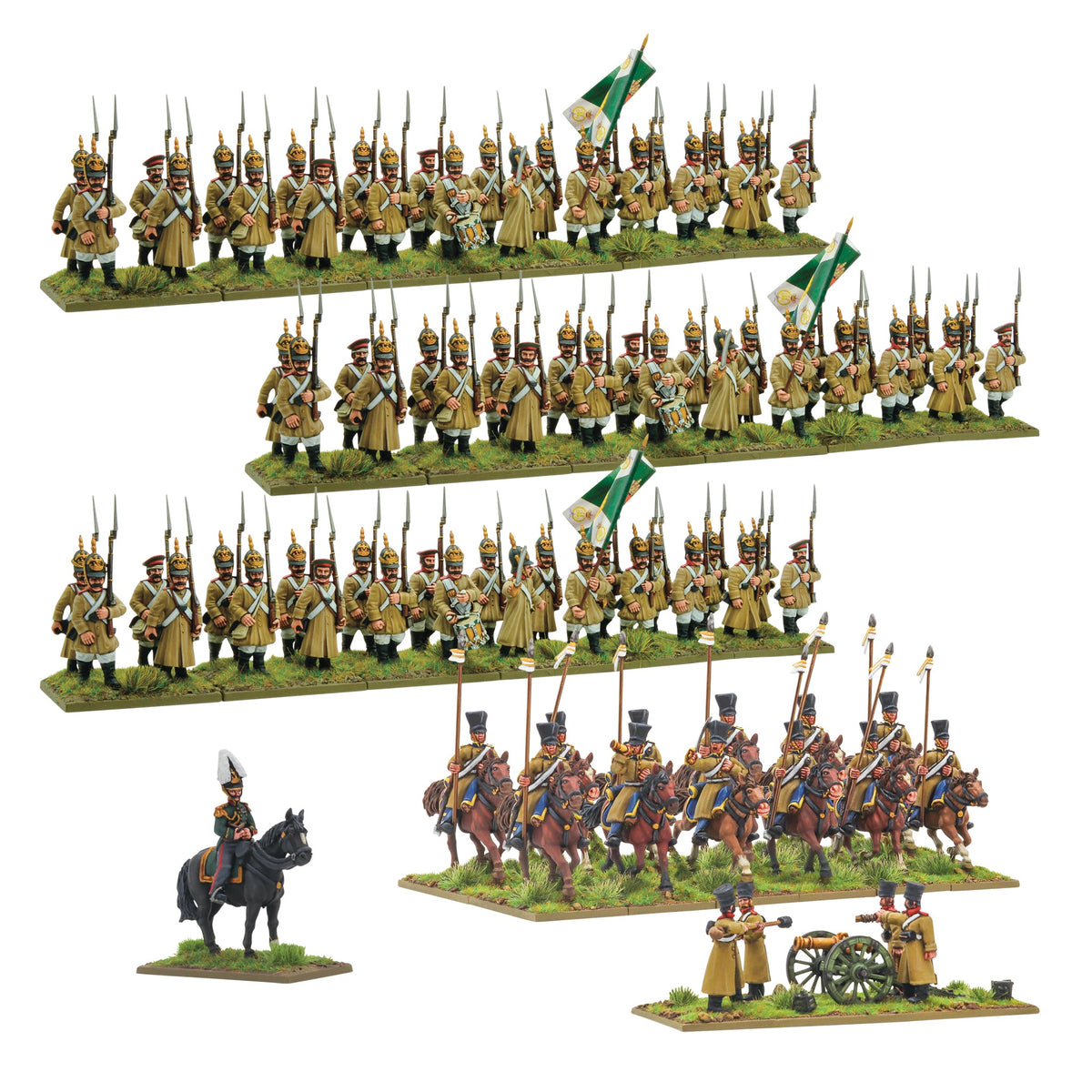 The Russian Bear - Crimean War Russian starter army