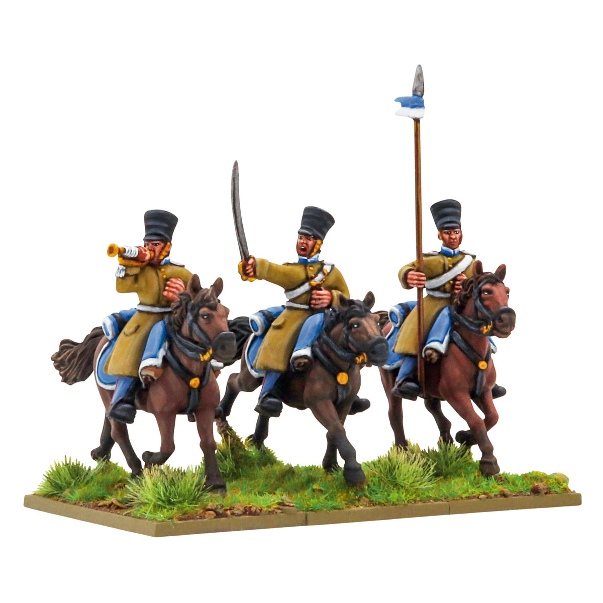 Crimean War Russian Hussars command