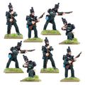 Crimean War British Rifle Brigade in shakos