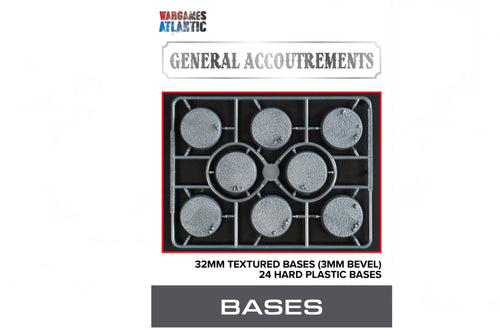 32mm Textured Bases (3mm Bevel) — official supplier image 1