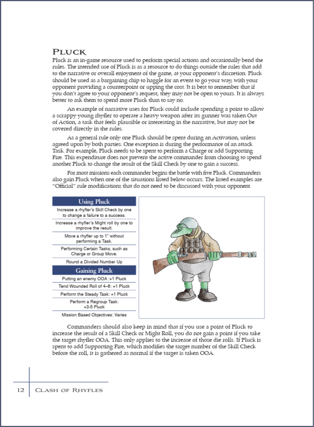 Quar: Clash of Rifles Hardcover Rulebook — official supplier image 3