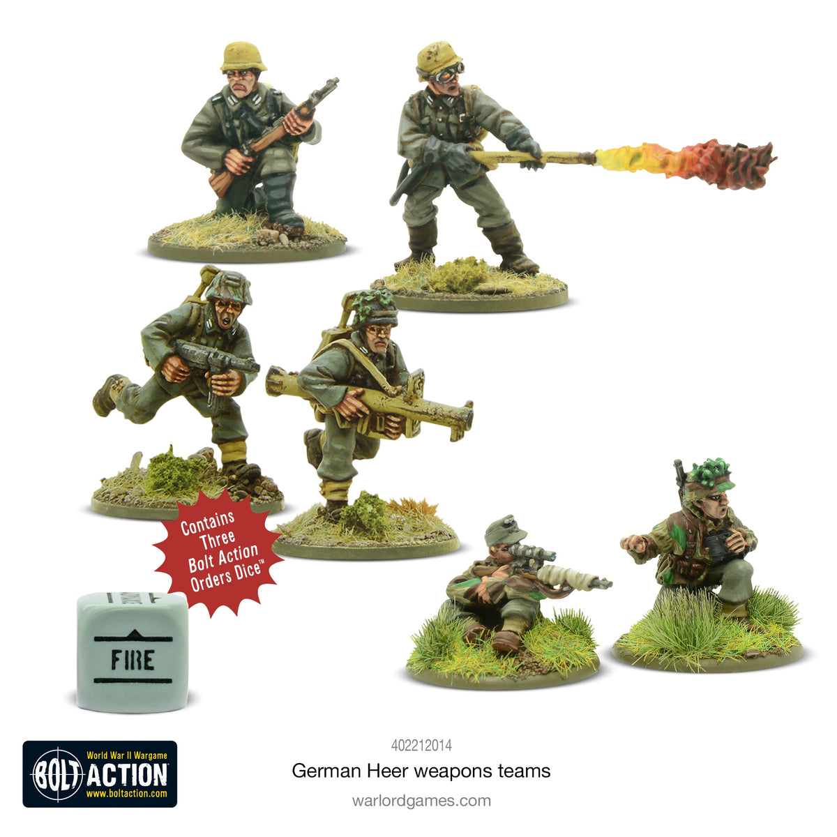 German Heer weapon teams