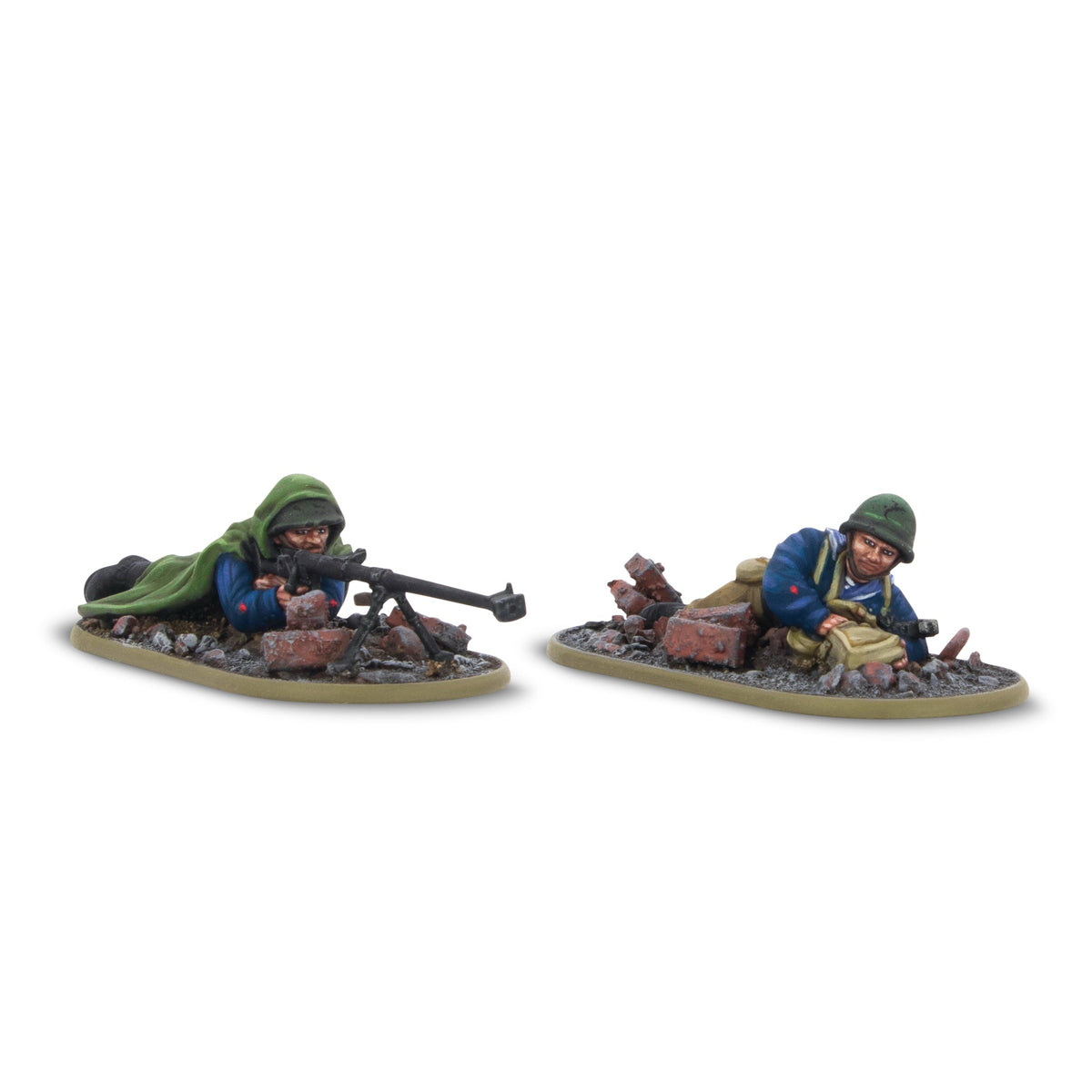 Soviet Naval Brigade Anti-Tank Rifle Team