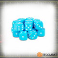 Light Blue D6 Dice (20)