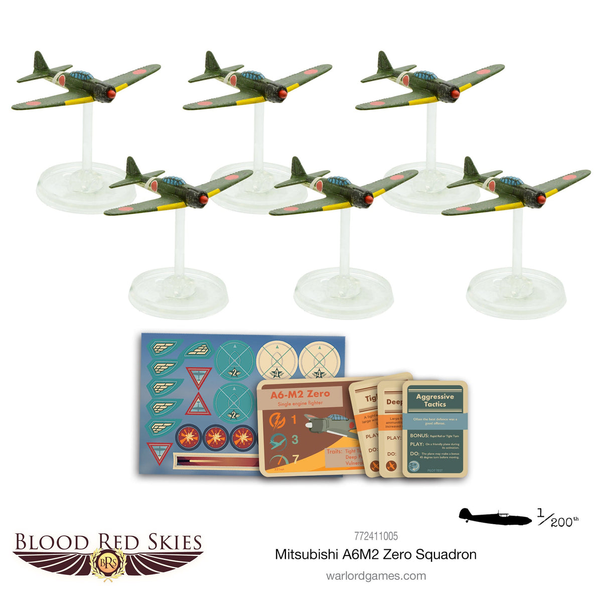 Blood Red Skies Mitsubishi A6M2 Zero Squadron