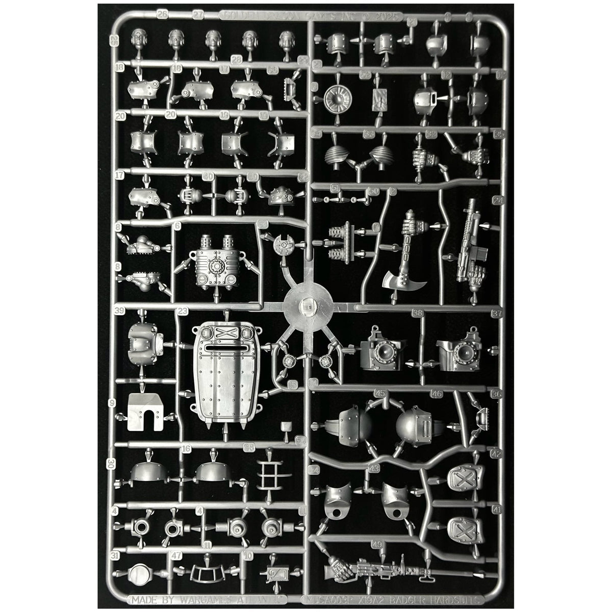 Marcher: X19A2 Badger Hardsuits — official supplier image 4