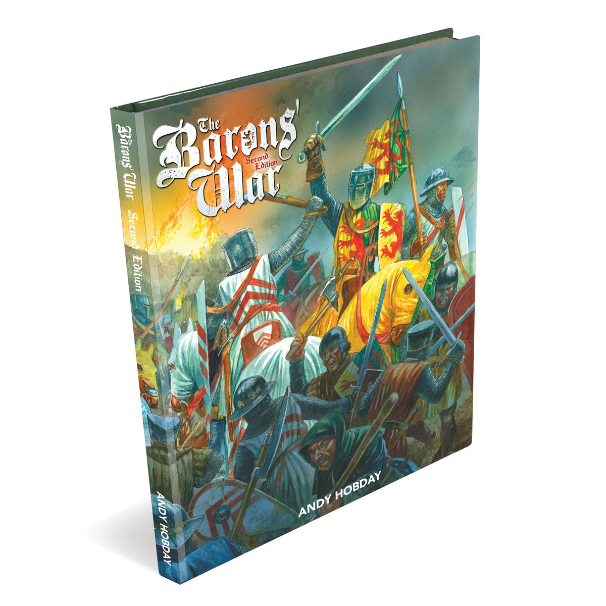 Barons' War Second Edition Hardcover Rulebook — official supplier image 1