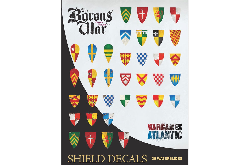 Barons' War Shield Decals (01) — official supplier image 1