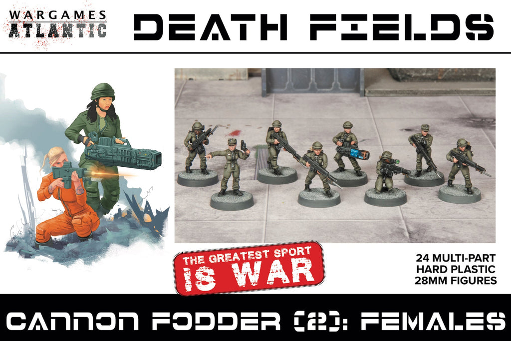 Cannon Fodder (2): Females — official supplier image 1