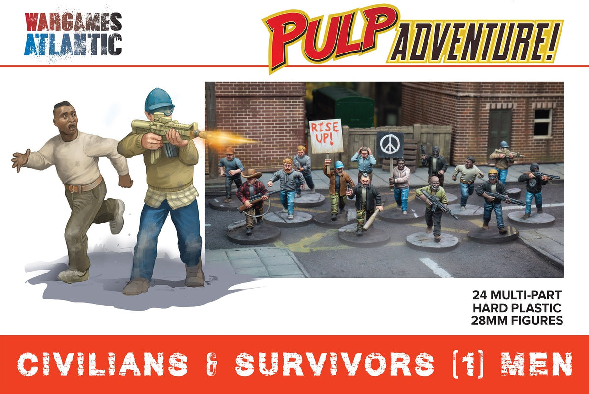 Civilians & Survivors (1): Men — official supplier image 1