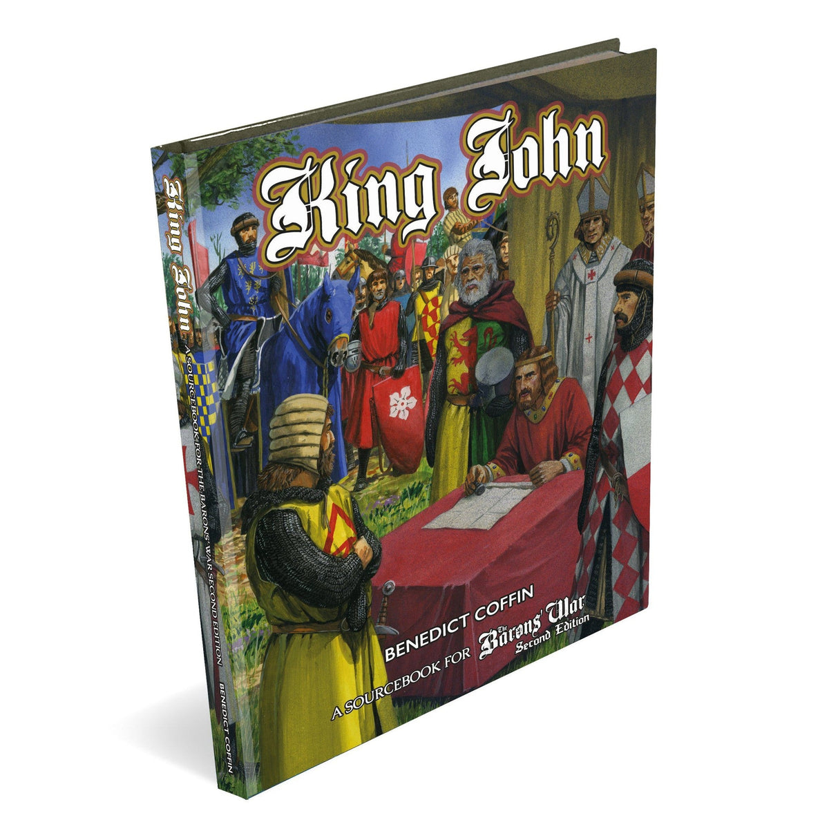 King John: Barons' War Hardcover Sourcebook — official supplier image 1