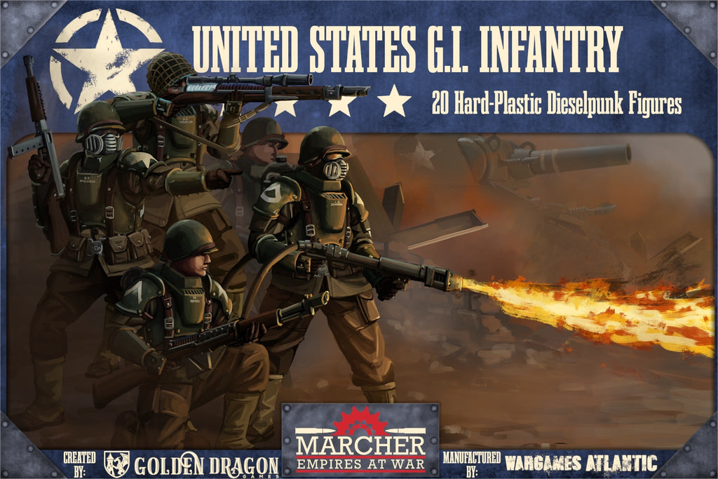 Marcher: United States Infantry — official supplier image 1