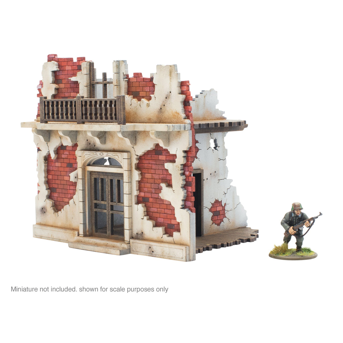 City in Ruins - Single Storey Building Facade (1)