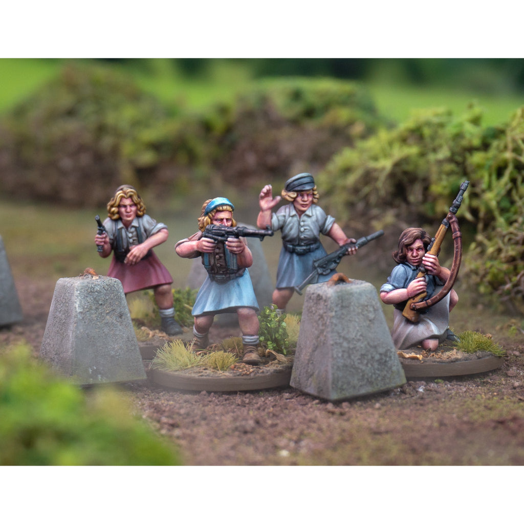 Partisans (2) French Resistance Women — official supplier image 4