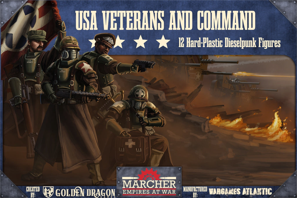 Marcher: USA Veterans and Command — official supplier image 1