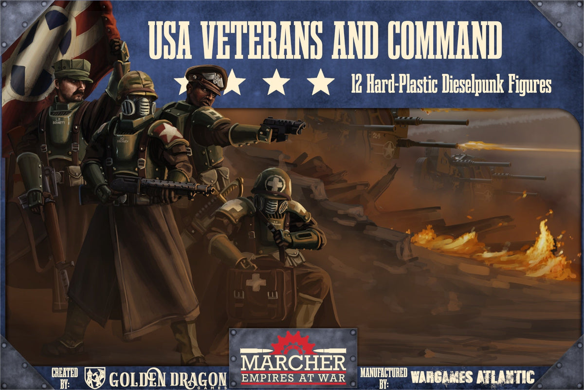 Marcher: USA Veterans and Command — official supplier image 1