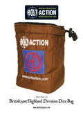 British 51st Highlander Division Dice Bag