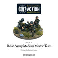 Polish Army medium mortar team