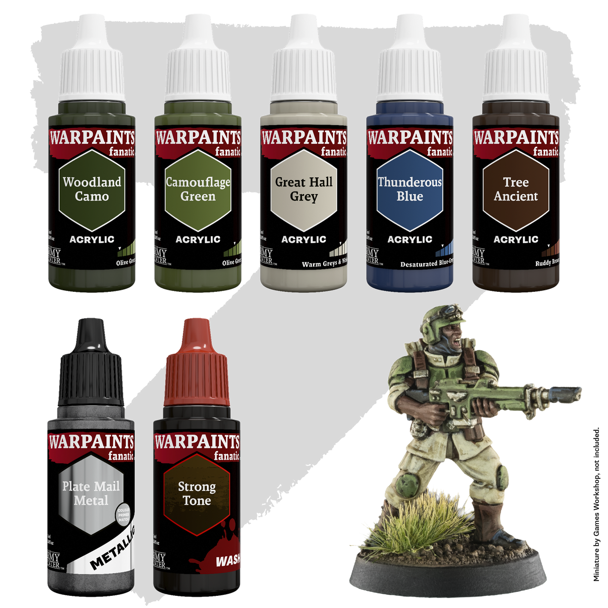 The Army Painter Combat Se7ens: Field Gear Green product image