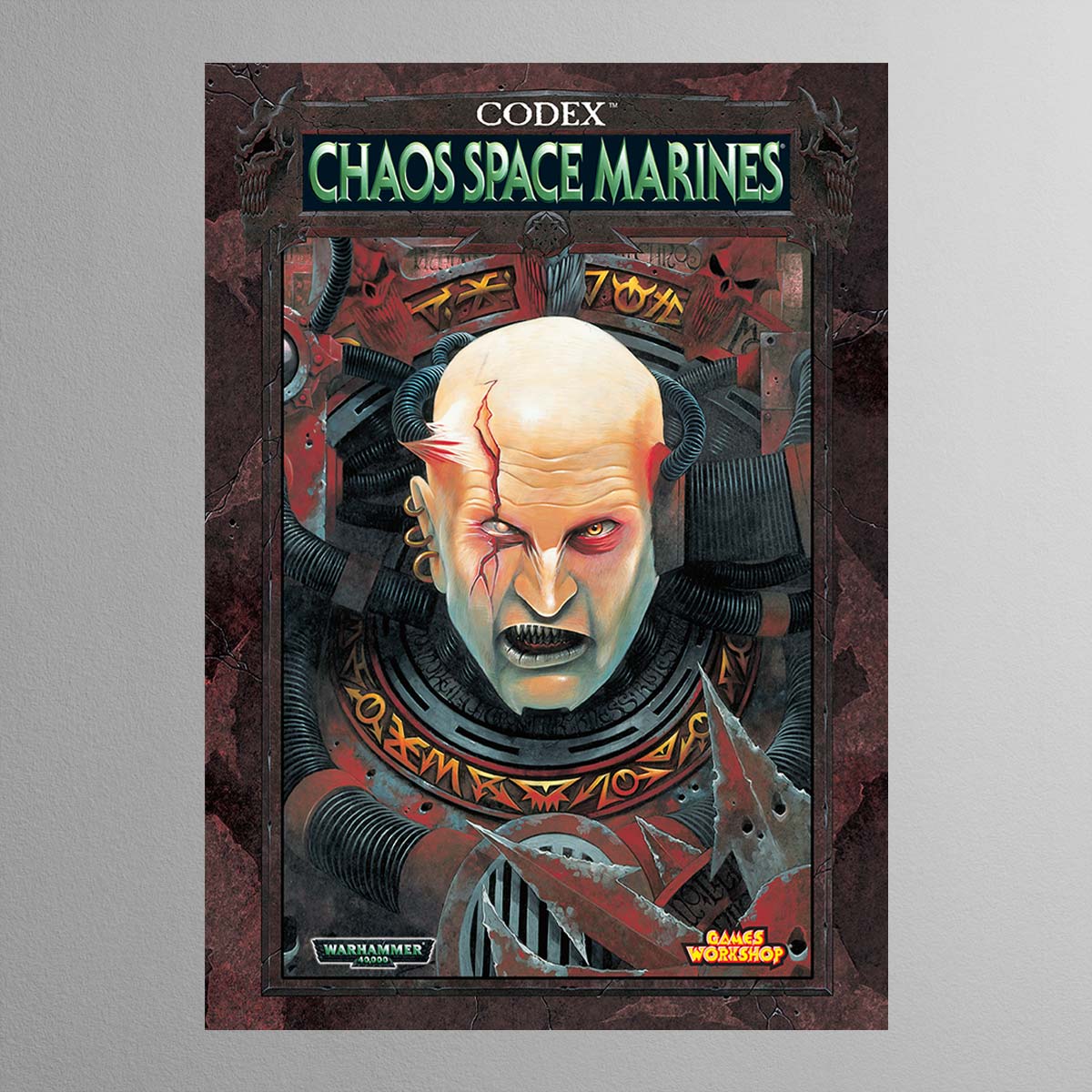 Warhammer Art – Codex: Chaos Space Marines (1999) Art Print
