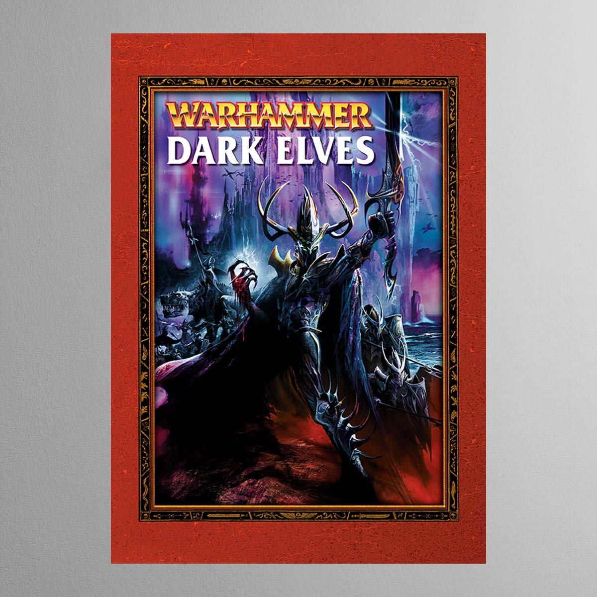 Warhammer Art – Warhammer Armies: Dark Elves (2001) Art Print