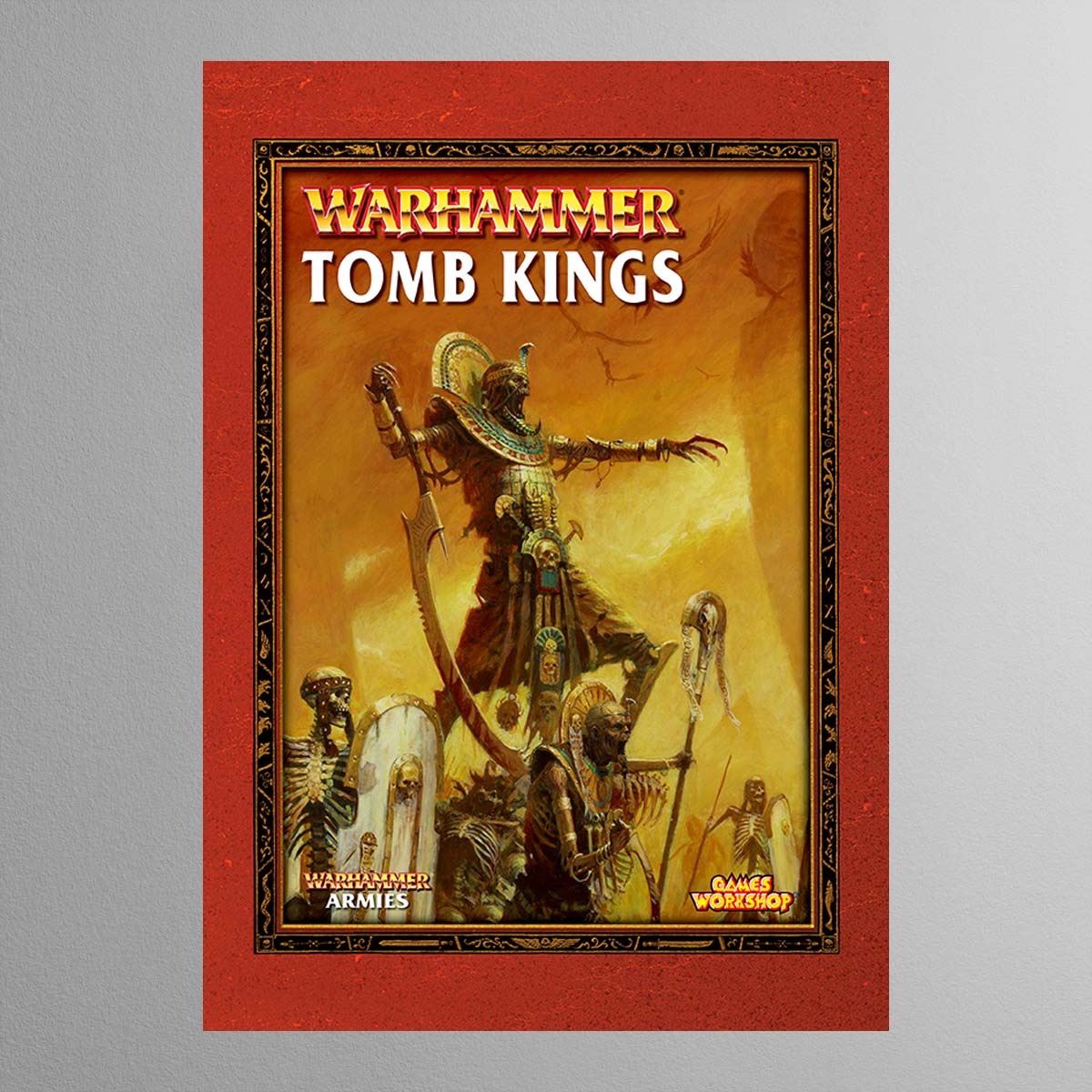 Warhammer Art – Warhammer Armies: Tomb Kings (2003) Art Print