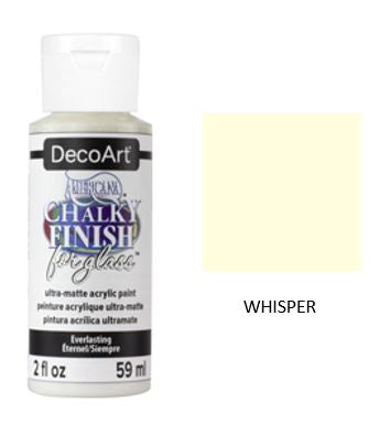 Whisper Americana Chalky Finsh For Glass 59 ml