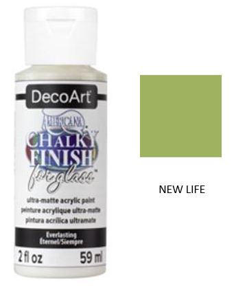 New Life Americana Chalky Finish For Glass 59 ml