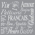 French Living 12"X12" Americana® Decor™ Stencil