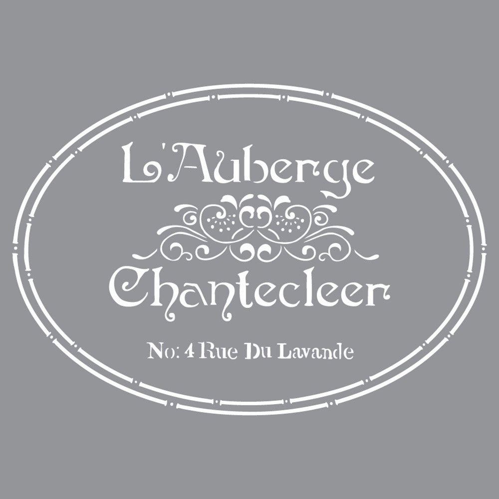 The French Inn 12"X12" Americana® Decor™ Stencil