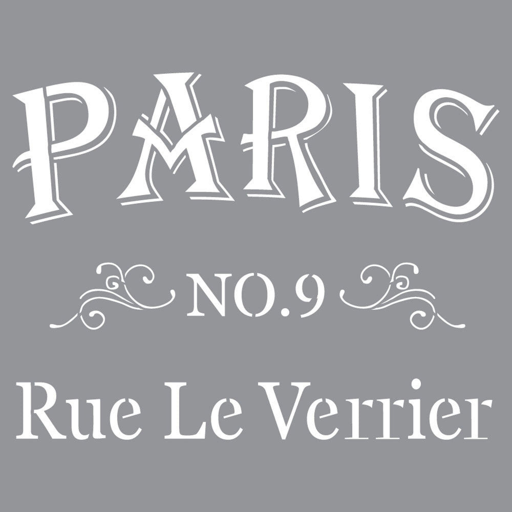 Parisian Street 12"X12" Americana® Decor™ Stencil
