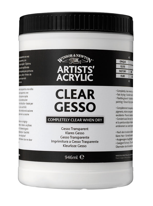 Winsor & Newton Acrylic Clear Gesso - 946 ml 3054919