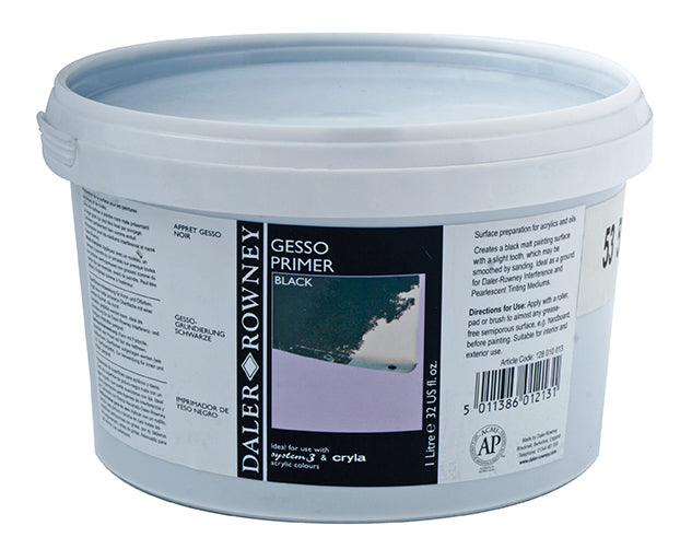 Dr Black Gesso Primer - 1L 128010013