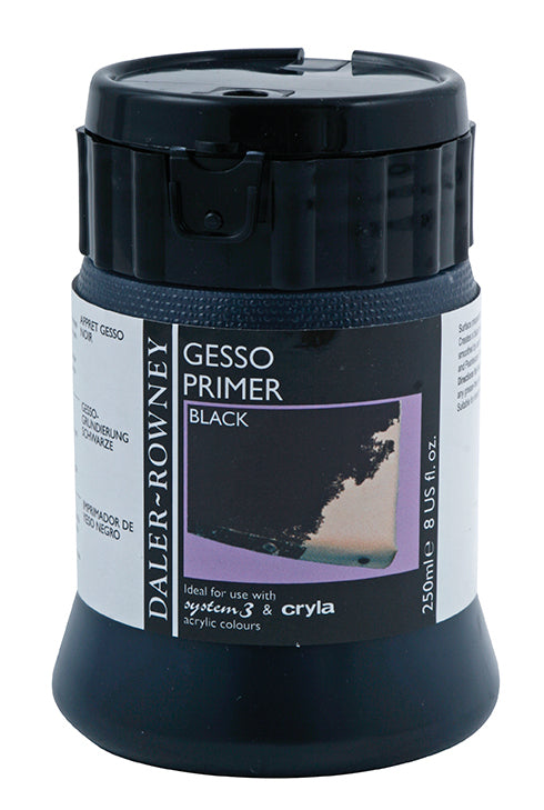 DALER-ROWNEY Gesso Primer Black 500 ml