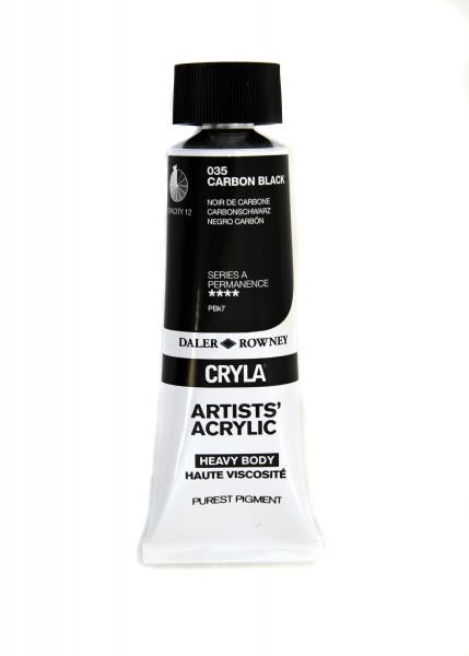 DALER-ROWNEY Cryla 75 ml Carbon Black