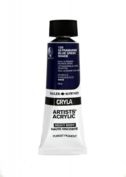 DALER-ROWNEY Cryla 75 ml Ultramarine Blue Green