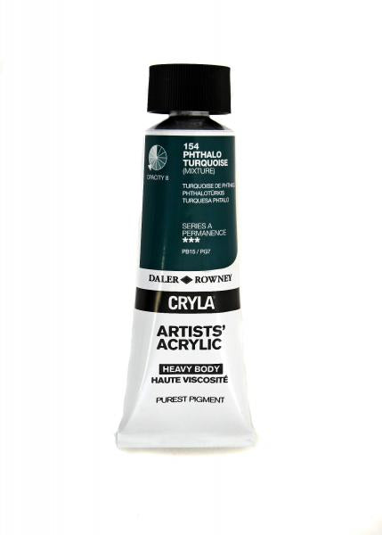 DALER-ROWNEY Cryla 75 ml Phthalo Turquoise