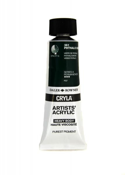 DALER-ROWNEY Cryla 75 ml Phthalo Green
