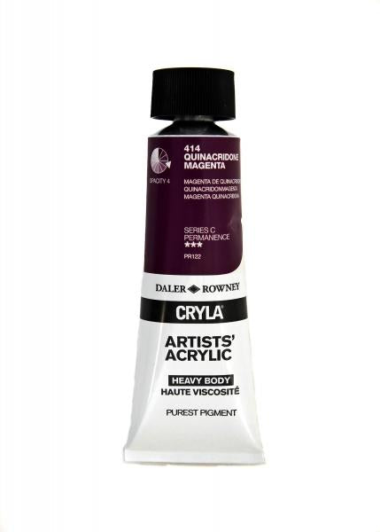DALER-ROWNEY Cryla 75 ml Quinacridone Magenta