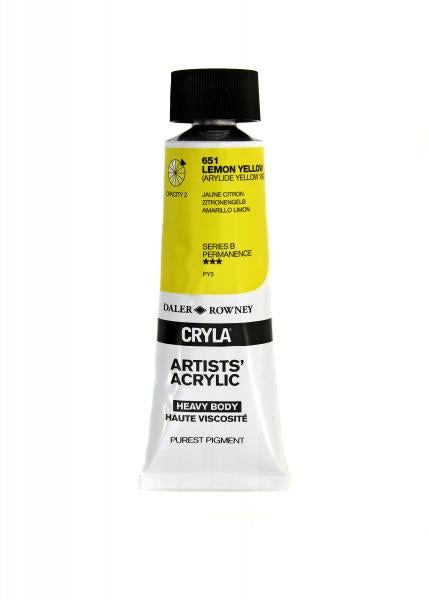 DALER-ROWNEY Cryla 75 ml Lemon Yellow