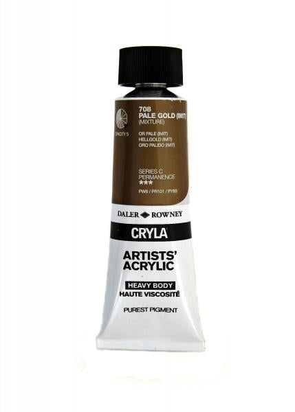 DALER-ROWNEY Cryla 75 ml Pale Gold (Imit)