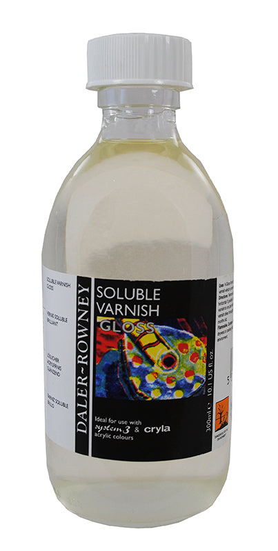 DALER-ROWNEY 300 ml Sol Gloss Varnish 128300004